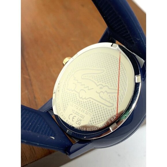 Lacoste Women's Watch 2001271 12.12 Quartz Blue Dial Rubber Band 36mm - Picture 6 of 13